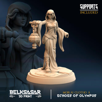 ECHOES OF OLYMPUS OLYMPIAN MOIRAI CLOTHO