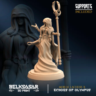 ECHOES OF OLYMPUS OLYMPIAN MOIRAI LACHESIS
