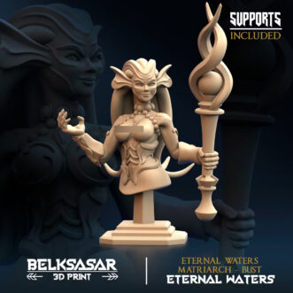 ETERNAL WATERS MATRIARCH BUST (PIN-UP)