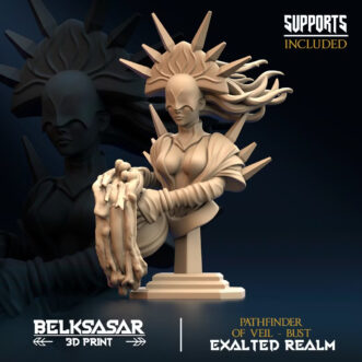 EXALTED REALM PATHFINDER OF VEIL BUST