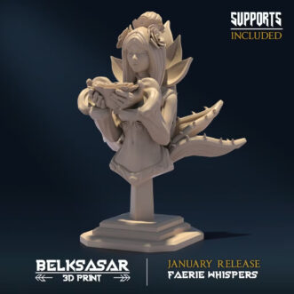 FAERIE WHISPERS BUST FAERIE (PIN-UP)