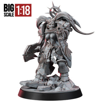 IMPERIAL RAVEN VALKYRIE CHAPLAIN (PIN-UP) (SCALE 1:18)