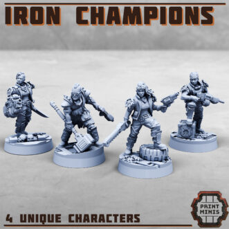 IRON CHAMPIONS IRON BRAWLER GANG