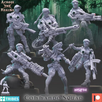JUNGLE FIGHTERS COMMANDO SQUAD (PIN-UP)