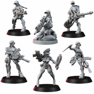 JUNGLE FIGHTERS COMMANDO SQUAD (PIN-UP)