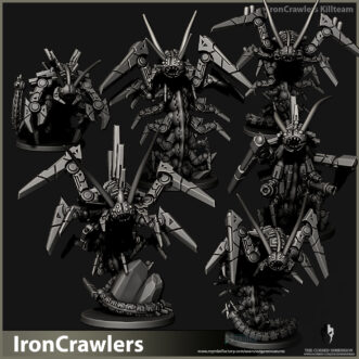 NECROCYBORG IRON CRAWLERS KILL TEAM