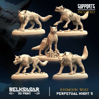 PERPETUAL NIGHT REDMOON WOLFS