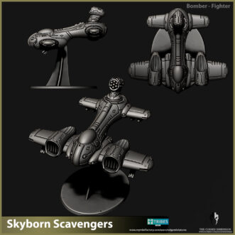 SKYBORN SCAVENGERS BOMBER FIGHTER
