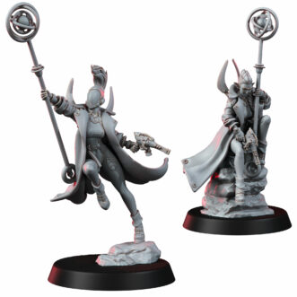 SPACE ELF FEMALE GANGSTERS MAGICIAN V1