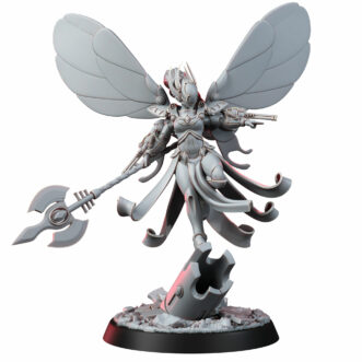 SPACE ELF FEMALE VENGEFUL WASP LEADER V1