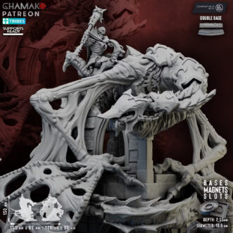 THE EXILED COURT SANGUIYR ON NAZAKAR DRAGON