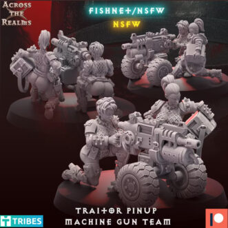 TRAITOR PINUP MACHINE GUN TEAM (PIN-UP)