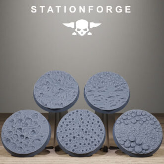ALIEN BASES SET (40MM) X5