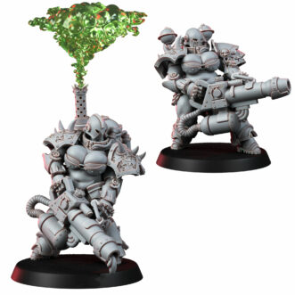 AMAZONS OF PESTILENCE WITH GAS CANNONS
