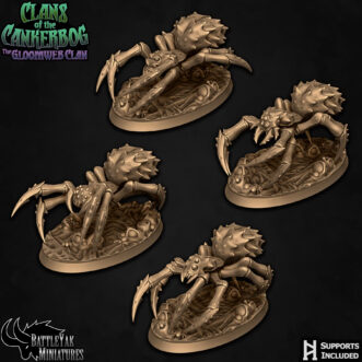 CLANS OF THE CANKERBOG GLOOMCRAWLER SPIDERS PACK