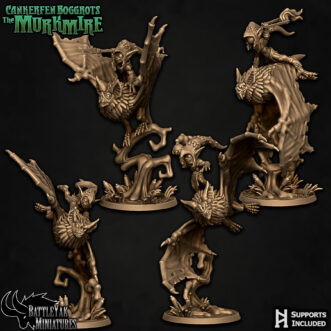 CLANS OF THE CANKERBOG MURKMIRE BATFINK RIDER PACK