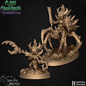 CLANS OF THE CANKERBOG SCUTTLENOB BOGLORD CHARACTER PACK