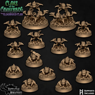 CLANS OF THE CANKERBOG SPIDEY BEASTIES
