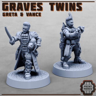 GRAVES TWINS GRETA AND VANCE