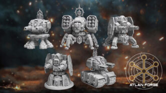 KNIGHTS TEMPLAR ATLAN SENTRY GUNS