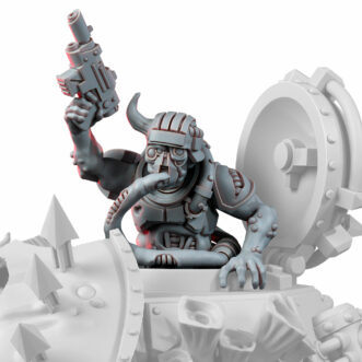 RENEGADES OF DECAY TANK COMMANDER IRONPLAGUE