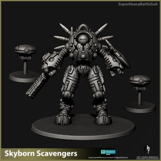 SKYBORN SCAVENGERS SUPER HEAVY BATTLE SUIT