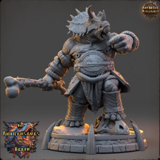 THE ANTHROSAURS OF TRIJU DAVOOZ TRIPER