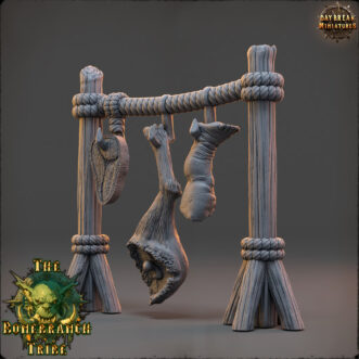 THE BONEBRANCH TRIBE HUMAN MEAT HANGER