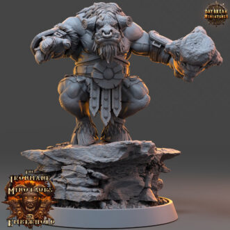 THE IRONMANE MINOTAURS OF EMBERHOLD DRAKNAR BONECRUSHER