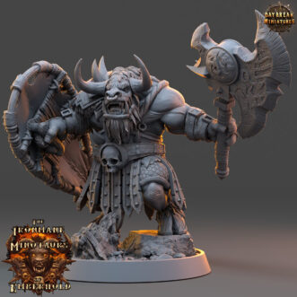 THE IRONMANE MINOTAURS OF EMBERHOLD GARRUK BLOODMAW