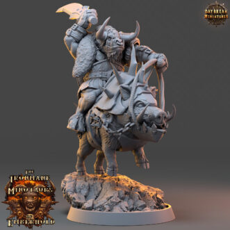 THE IRONMANE MINOTAURS OF EMBERHOLD LARNAK SKULLREND