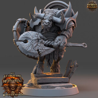 THE IRONMANE MINOTAURS OF EMBERHOLD THARN BLOODSHADOW