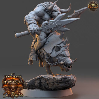 THE IRONMANE MINOTAURS OF EMBERHOLD TORVAK STORMRAGE