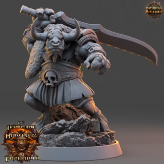 THE IRONMANE MINOTAURS OF EMBERHOLD ZORATH HELLBANE
