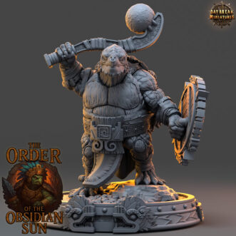 THE ORDER OF THE OBSIDIAN SUN HUETZIN BONECRUST