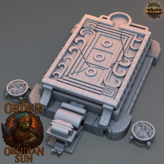 THE ORDER OF THE OBSIDIAN SUN SACRIFICIAL ALTAR
