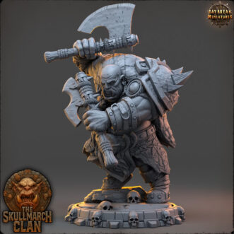 THE SKULLMARCH CLAN BRATHOK GRAVESINGER