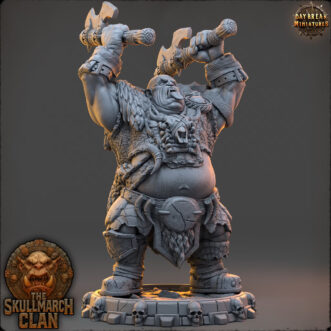 THE SKULLMARCH CLAN GORTHAK DOUBLEIRON