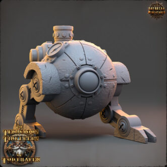 THE TENACIOUS TINKERERS OF TODTHAVEN ALL TERRAIN STEAM WALKER V2
