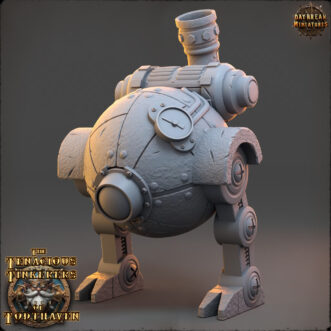 THE TENACIOUS TINKERERS OF TODTHAVEN ALL TERRAIN STEAM WALKER V3