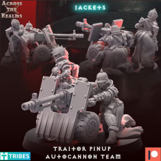 TRAITOR PINUP CORPS AUTOCANNON TEAM