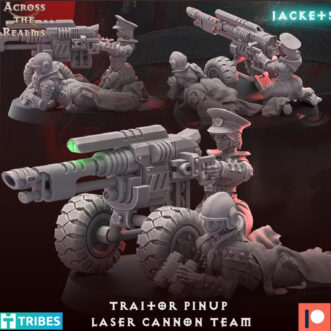 TRAITOR PINUP CORPS LASER CANNON TEAM