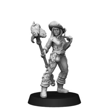 HUMANS - FISHERGIRL WITH SPEAR