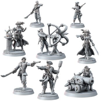 HUMANS - PIRATE CREW (8U)
