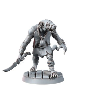 BEASTS - WERERAT WITH DAGGER 03