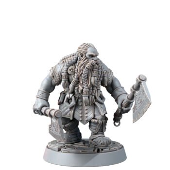 DWARFS - PETRI RED AXES REDHALLA