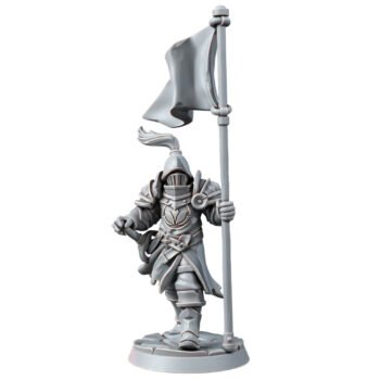 HUMANS - QUEENS KNIGHT WITH BANNER