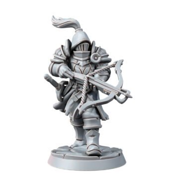 HUMANS - QUEENS KNIGHT WITH CROSSBOW