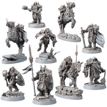 HUMANS - THE PALADINS OF THE SILVER LION (9U)