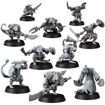RATMEN - ASHIGARU RATS (10U)